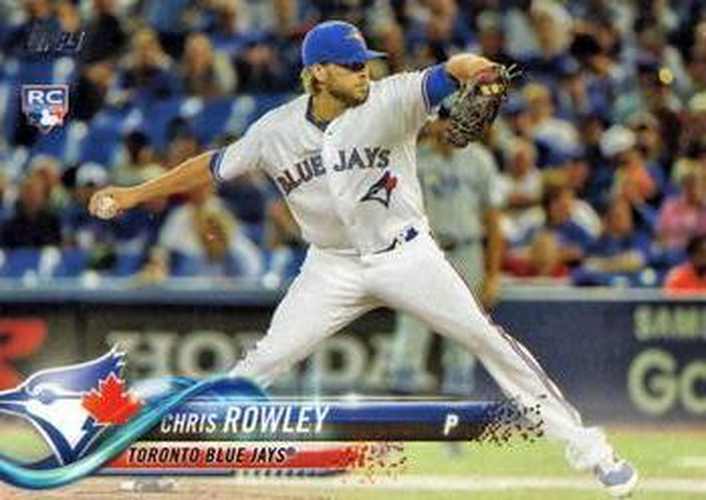 #315 Chris Rowley - Toronto Blue Jays - 2018 Topps Baseball