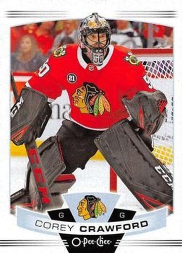 #315 Corey Crawford - Chicago Blackhawks - 2019-20 O-Pee-Chee Hockey