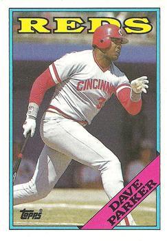 #315 Dave Parker - Cincinnati Reds - 1988 Topps Baseball