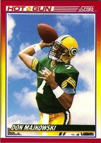 #315 Don Majkowski - Green Bay Packers - 1990 Score Football