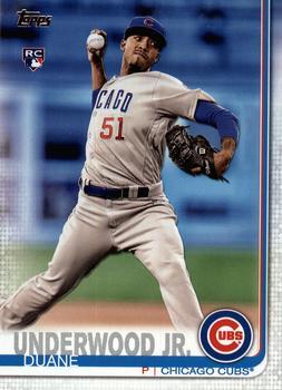 #315 Duane Underwood Jr. - Chicago Cubs - 2019 Topps Baseball