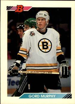 #315 Gord Murphy - Boston Bruins - 1992-93 Bowman Hockey