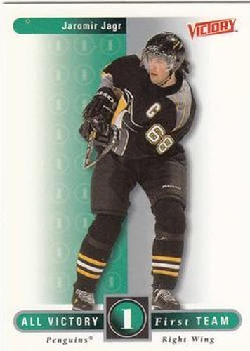 #315 Jaromir Jagr - Pittsburgh Penguins - 1999-00 Upper Deck Victory Hockey