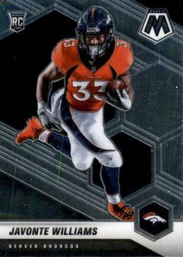 #315 Javonte Williams - Denver Broncos - 2021 Panini Mosaic Football