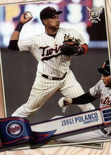 #315 Jorge Polanco - Minnesota Twins - 2019 Topps Big League Baseball
