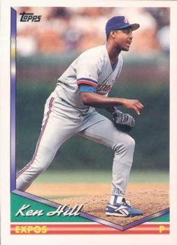 #315 Ken Hill - Montreal Expos - 1994 Topps Baseball
