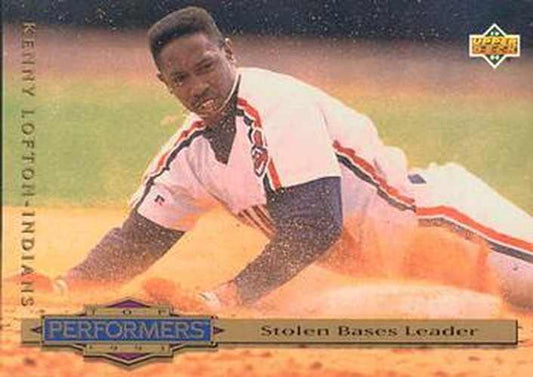 #315 Kenny Lofton - Cleveland Indians - 1994 Collector's Choice Baseball