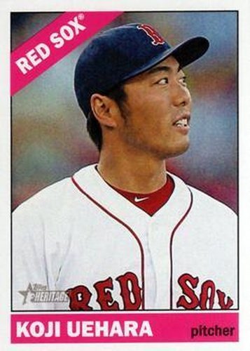 #315 Koji Uehara - Boston Red Sox - 2015 Topps Heritage Baseball