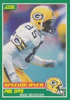 #315 Phil Epps - Green Bay Packers - 1989 Score Football