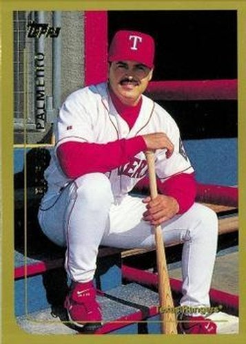 #315 Rafael Palmeiro - Texas Rangers - 1999 Topps Baseball