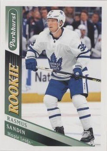 #315 Rasmus Sandin - Toronto Maple Leafs - 2019-20 Parkhurst Hockey