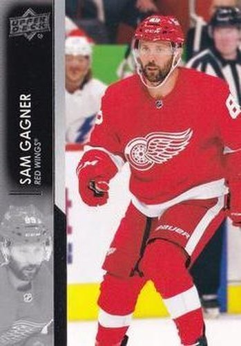 #315 Sam Gagner - Detroit Red Wings - 2021-22 Upper Deck Hockey