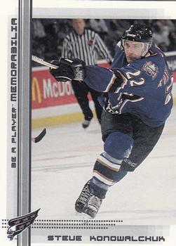 #315 Steve Konowalchuk - Washington Capitals - 2000-01 Be a Player Memorabilia Hockey