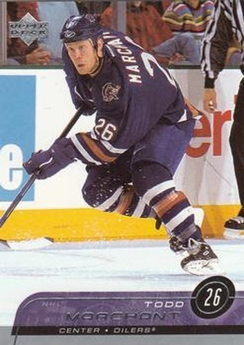 #315 Todd Marchant - Edmonton Oilers - 2002-03 Upper Deck Hockey