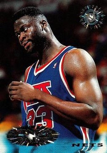 #315 Yinka Dare - New Jersey Nets - 1995-96 Stadium Club Basketball