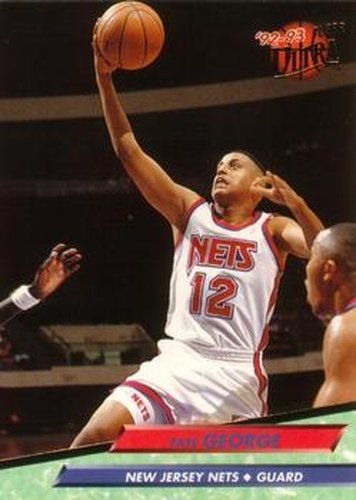 #315 Tate George - New Jersey Nets - 1992-93 Ultra Basketball