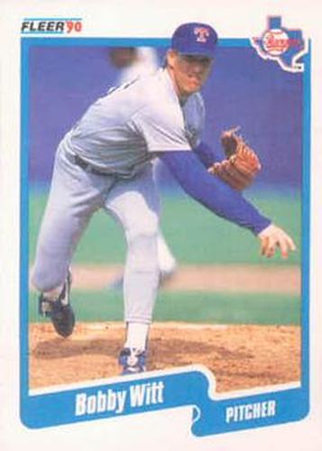 #315 Bobby Witt - Texas Rangers - 1990 Fleer USA Baseball