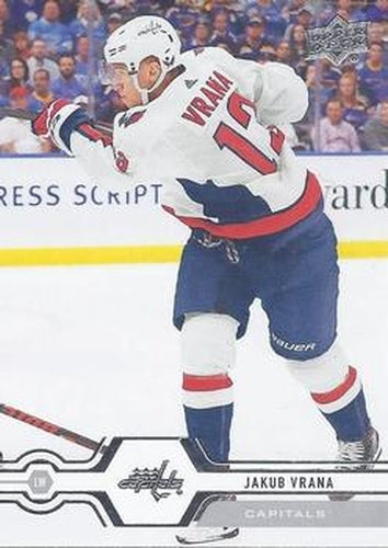 #315 Jakub Vrana - Washington Capitals - 2019-20 Upper Deck Hockey