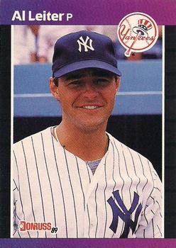 #315 Al Leiter - New York Yankees - 1989 Donruss Baseball