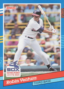 #315 Robin Ventura - Chicago White Sox - 1991 Donruss Baseball