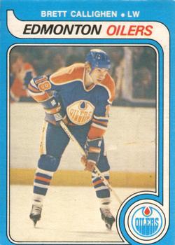 #315 Brett Callighen - Edmonton Oilers - 1979-80 O-Pee-Chee Hockey