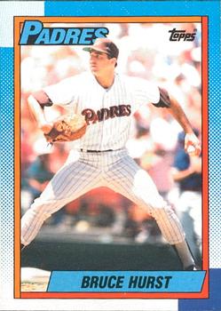 #315 Bruce Hurst - San Diego Padres - 1990 O-Pee-Chee Baseball