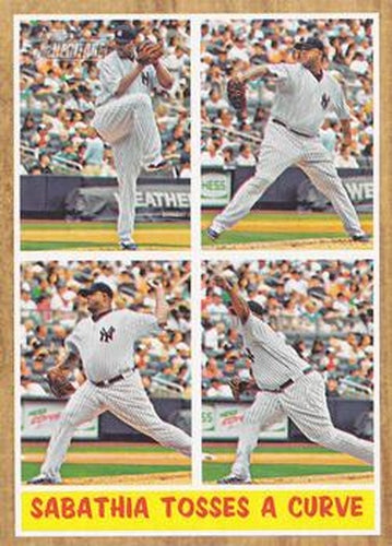 #315 CC Sabathia - New York Yankees - 2011 Topps Heritage Baseball