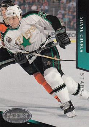 #316 Shane Churla - Dallas Stars - 1993-94 Parkhurst Hockey