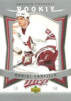 #316 Daniel Carcillo - Phoenix Coyotes - 2007-08 Upper Deck MVP Hockey