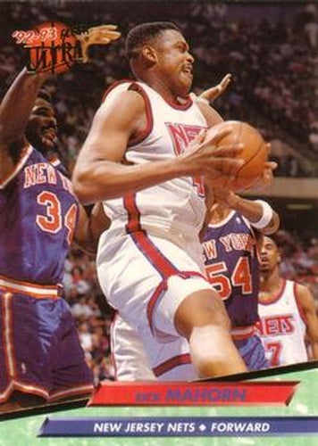 #316 Rick Mahorn - New Jersey Nets - 1992-93 Ultra Basketball