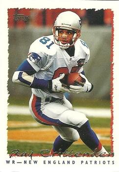 #316 Ray Crittenden - New England Patriots - 1995 Topps Football