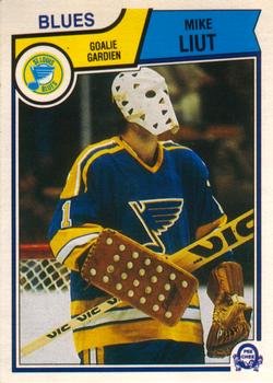 #316 Mike Liut - St. Louis Blues - 1983-84 O-Pee-Chee Hockey