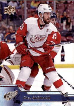 #316 Riley Sheahan - Detroit Red Wings - 2016-17 Upper Deck Hockey