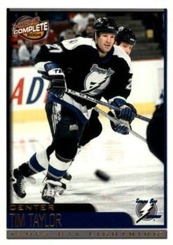 #316 Tim Taylor - Tampa Bay Lightning - 2003-04 Pacific Complete Hockey