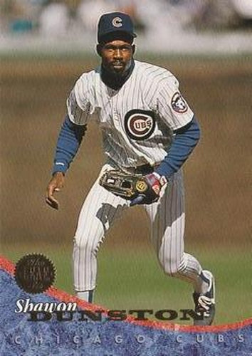 #316 Shawon Dunston - Chicago Cubs - 1994 Leaf Baseball