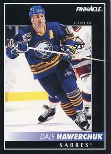 #316 Dale Hawerchuk - Buffalo Sabres - 1992-93 Pinnacle Canadian Hockey