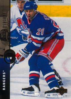 #316 Mark Osborne - New York Rangers - 1994-95 Upper Deck Hockey