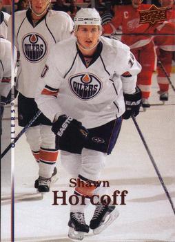 #316 Shawn Horcoff - Edmonton Oilers - 2007-08 Upper Deck Hockey