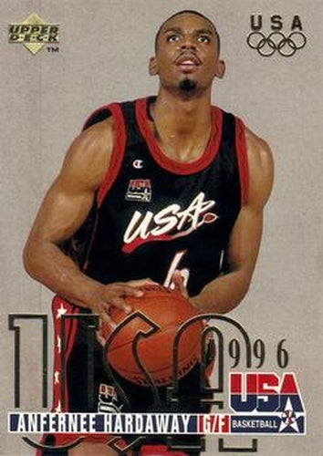 #316 Anfernee Hardaway - USA - 1995-96 Upper Deck Basketball