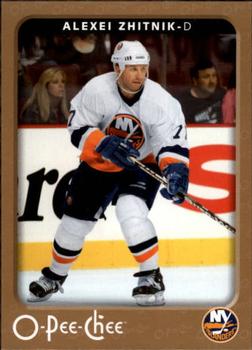 #316 Alexei Zhitnik - New York Islanders - 2006-07 O-Pee-Chee Hockey