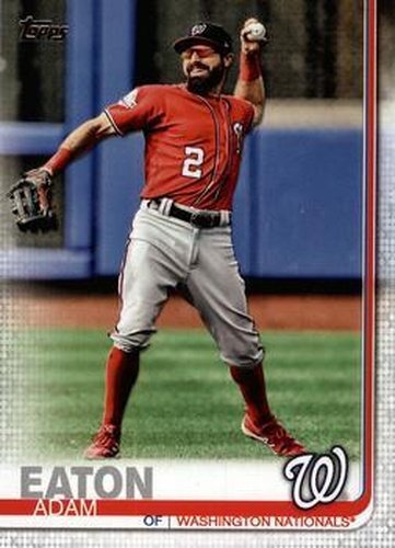 #316 Adam Eaton - Washington Nationals - 2019 Topps Baseball