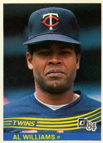 #316 Al Williams - Minnesota Twins - 1984 Donruss Baseball