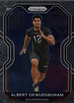 #316 Albert Okwuegbunam - Denver Broncos - 2020 Panini Prizm Football