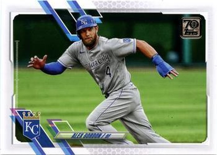 #316 Alex Gordon - Kansas City Royals - 2021 Topps Baseball