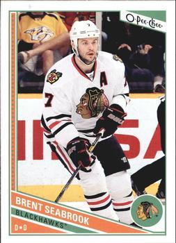 #316 Brent Seabrook - Chicago Blackhawks - 2013-14 O-Pee-Chee Hockey