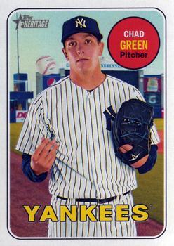 #316 Chad Green - New York Yankees - 2018 Topps Heritage Baseball