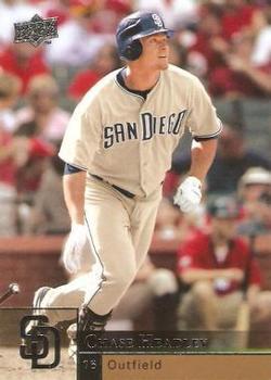 #316 Chase Headley - San Diego Padres - 2009 Upper Deck Baseball