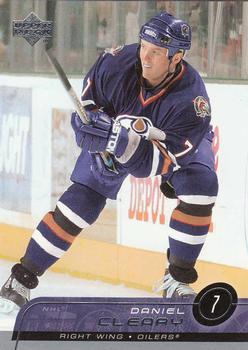 #316 Daniel Cleary - Edmonton Oilers - 2002-03 Upper Deck Hockey
