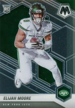 #316 Elijah Moore - New York Jets - 2021 Panini Mosaic Football