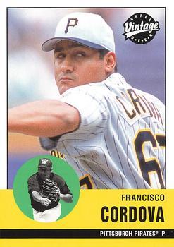 #316 Francisco Cordova - Pittsburgh Pirates - 2001 Upper Deck Vintage Baseball